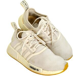 Adidas NMD Ultraboost Gray & White Sneakers - Men's Size 7.5